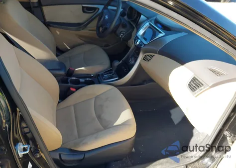 2013 Hyundai Elantra Gls из США, поврежденный, VIN KMHDH4AEXDU708259